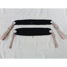 Conjunto Peitoral + Cilha Lã Cavalo Vaquejada Profissional