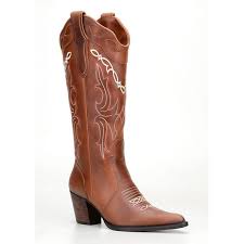 Bota Country Feminina Capelli Boots Mustang Pinhão