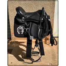 Sela Cela Australiana Couro Legítimo Completa Para Cavalo