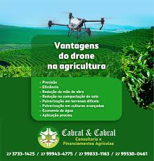 Brejetuba - AS VANTAGENS DO USO DE DRONES NA AGRICULTURA O uso de drones na agricultura tem se mostrado uma revolução tecnológica, trazendo inúmeros benefícios para o manejo de lavouras. A aplicação