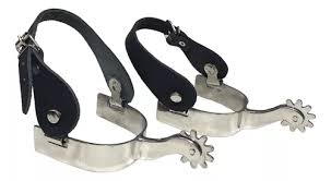 Espora Para Doma Barata Inox & Brinde Exclusivo Correia